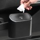 thumbnail image 5 of Bote de Basura de Cocina de Plástico Compacto, 6.1x5.5x2.6 in, 0.44 lb, Negro, con Anillo de Presión, para Hogar, Baño, Dormitorio, Sala de Estar, Portátil para Exteriores, Bloqueo de Olores, 1, 5 of 6