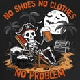 thumbnail image 3 of CafePress - No Shoes No Clothes No Problem Women's Maternity T Shirt - Maternity Dark T-Shirt, 3 of 4