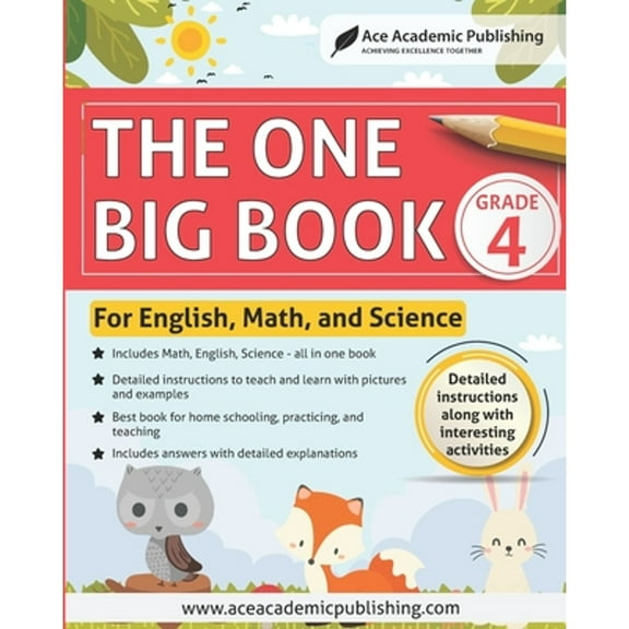 Pre-Owned The One Big Book - Grade 4: For English, Math and Science Paperback
