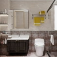 thumbnail image 6 of 24'' Bathroom Wall Mount Towel Rack Shelf with a Towel Bar, Brushed Nickel, by Fixsen, 6 of 6
