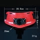 thumbnail image 3 of Soporte de caña de cintura Accesorios de pesca Resistencia a la corrosión Agua salada Ligero Flexible Offshore Aparejos ajustables Soporte de caña aco Rojo y negro Soledad Tenedor de la cintura, 3 of 10