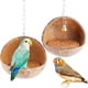 thumbnail image 4 of Natural Birdhouse Parrot Breeding Box Birdhouse Ring Toys Suspension, 4 of 8