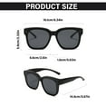 thumbnail image 3 of Bovemsi Ladies' Sun Shade Sunglasses Universal Models Of Myopic Protective Polarized Anti Glare Driving Female Drivers Fishing Glasses, 3 of 9
