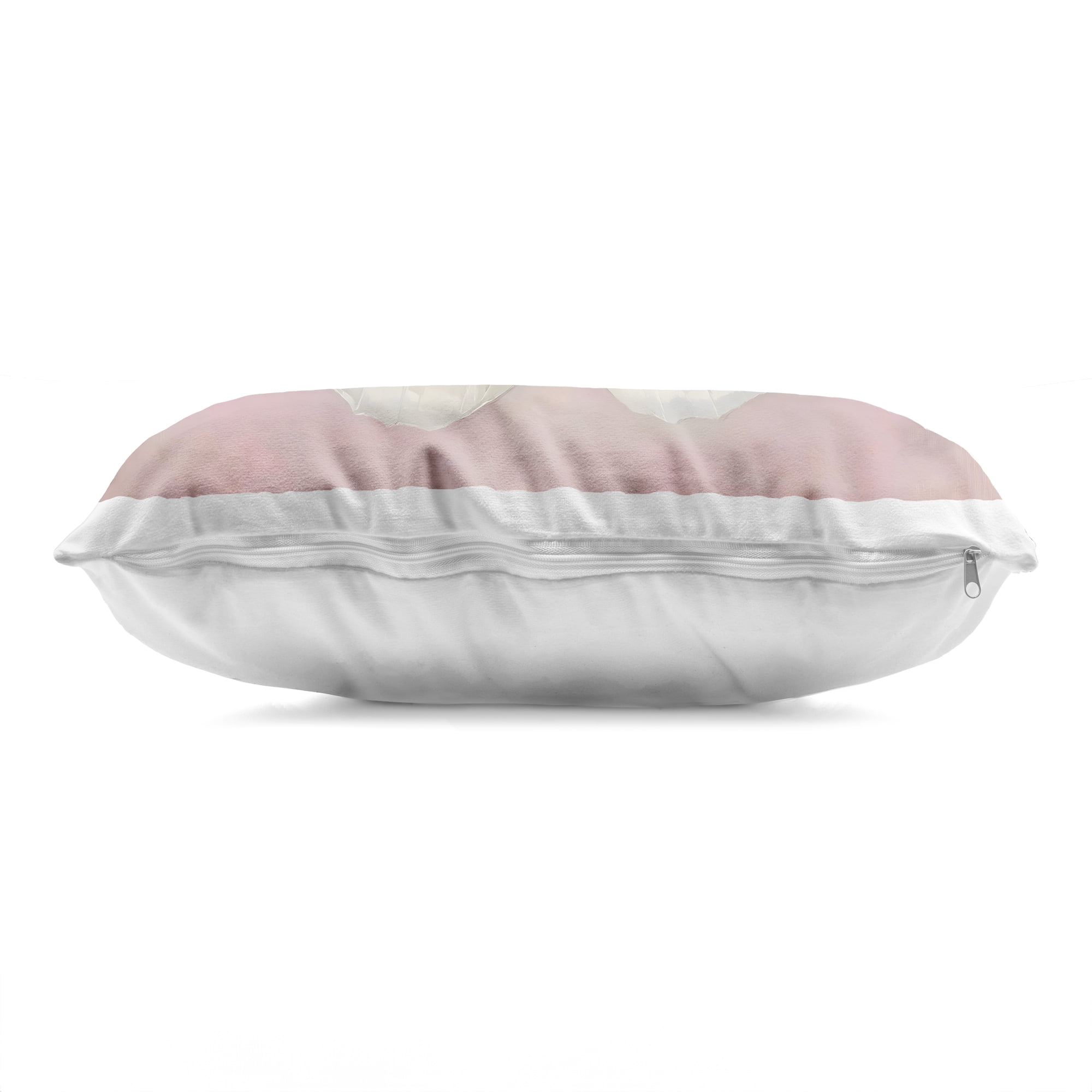 Stupell Industries Gossamer Butterfly on Blush Background Decorative Printed Throw Pillow, design by Arlington Prints, 14 x 7 x 20