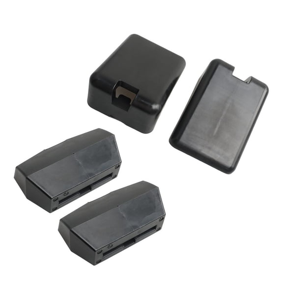 Set of 4 Hood Bumper Support Replacement Black Fit for Kenworth T680 T880