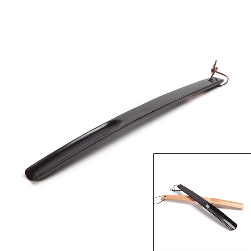 Quality Wooden Shoehorn Shoe Horn Lifter Polished Handle Stick JH 
