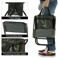 thumbnail image 1 of Silla de pesca Asiento taburete, plegable Silla de pesca para acampar al aire libre Cómoda Asiento de transporte con bolsa de almacenamiento para viajes Parques de fotografía Conciertos al aire libre Ecomeon no, 1 of 6