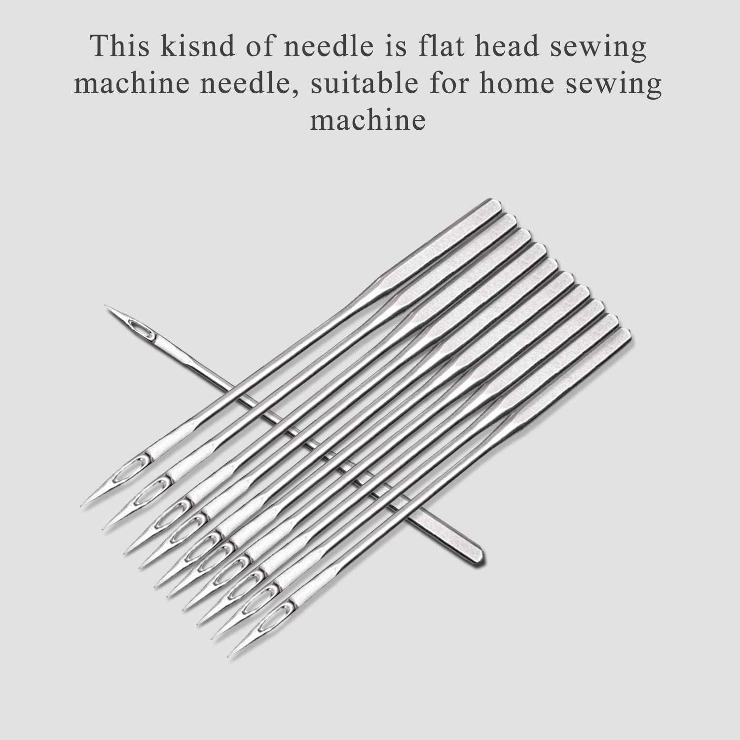 50pcs Sewing Machine Needles, Universal Sewing Machine Needle, Sizes 65/9,  75/11, 90/14, 100/16, 110/18
