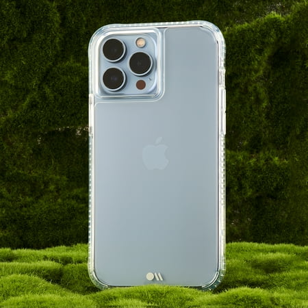 Case-Mate - Tough Clear Plus Hardshell Case w/ Antimicrobial for iPhone 13 Pro Max - Clear