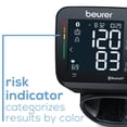 thumbnail image 3 of Tensiómetro Beurer BC54 Wrist Bluetooth 120 Memory, 3 of 9