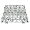 thumbnail image 4 of Interlocking Drainage Mats 12-Pack, 12x12 PVC Floor Tiles - Non-Slip, Quick Drainage for Bathroom, Kitchen, Pool, Wet Areas - Gray, 4 of 5
