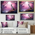 thumbnail image 4 of Designart "Kangaroo'S Moonlit Wilderness I" Animals Kangaroo Canvas Art Print, 4 of 7