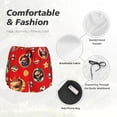 thumbnail image 6 of Lsque Mario Printed Women's Running Shorts with Liner Pockets,Elastic Quick Dry Workout Athletic Gym Yoga Shorts,Womens High Waist Shorts-Medium, 6 of 9