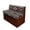 Aztec Pattern, variant on XYZCANDO 2-Piece Stretch Aztec RV Sofa Seat Covers - Washable Non-Slip Camper Dinette Cushion Protector