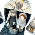 thumbnail image 5 of Neutral Felt Nativity Set - Handmade, Fair Trade Christmas from Nepal, 5 of 7