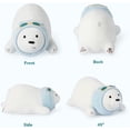 thumbnail image 3 of Peluche de oso polar, peluche suave y esponjoso de 35 cm para abrazar a un amigo, adecuado para todas las edades y ocasiones, 3 of 5