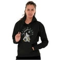 thumbnail image 4 of Betty Boop Cartoon Major Sass Wink Hoodie Sweatshirt Women Brisco Brands S, 4 of 6