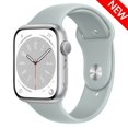thumbnail image 1 of Correa de silicona para apple watch, correa de 45mm, 44mm, 42mm, 41mm, 40mm, 38mm, 45mm, correa para iWatch series 6 5 4 SE 7 8 ultra 49mm Dengxun unisex, 1 of 2