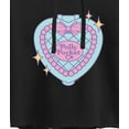 thumbnail image 3 of Polly Pocket - Polly Pocket Quilted Heart Case Cropped Graphic Hoodie, 3 of 5