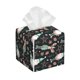 thumbnail image 1 of Balery Christmas cute deer old man Porta Pañuelos de Cuero con Estampado – Funda Moderna Cuadrada para Caja de Pañuelos, Dispensador 5x5x5'', 1 of 7