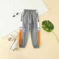 thumbnail image 2 of Generic Kids Elastic Lounge Pants Kids Clothes Kids Toddler Baby Boys Spring Summer Print Cool Cotton Pocket Street Style Hop Pants Clothes, 2 of 7