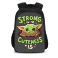 thumbnail image 1 of Mochila mandaloriana de Disney para niños y niñas, mochilas escolares informales de Anime Yoda para bebés, Mochila para adolescentes y niños pequeños Gao Jinjia LED, 1 of 2