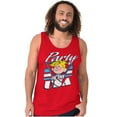 thumbnail image 5 of Dennis The Menace Party in the USA Tank Top T Shirts Men Women Brisco Brands X, 5 of 6