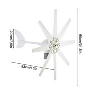 Flylapdo Wind Generator Kit 12000W Wind Generators Home Use Silent Wind Turbine Generator Kit Small Wind Turbines IP66 Waterproof Efficient Energy For Home first-rate