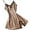 Beige, variant on Maean Womens Satin Silky Nightgown Spaghetti Strap V Neck Sleepwear Sleeveless Cami Nightdresses
