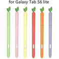 thumbnail image 2 of Galaxy Tab S6 Lite S Pen Sleeve Case, Cute Cartoon Design Silicone Sleeve Protective Skin Cover Case Non-Slip Smooth Grip Compatible with Samsung Galaxy Tab S6 Lite S Pen (Red), 2 of 5
