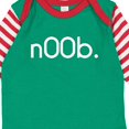 thumbnail image 4 of Inktastic N00b. Boys or Girls Long Sleeve Baby Bodysuit, 4 of 5
