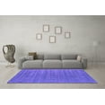 thumbnail image 3 of Ahgly Company Indoor Rectangle Abstract Purple Contemporary Area Rugs, 8' x 10', 3 of 4