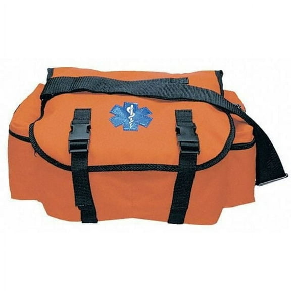 Emi Trauma Bag, Nylon, 17 in L, 10 in W, Orange 620