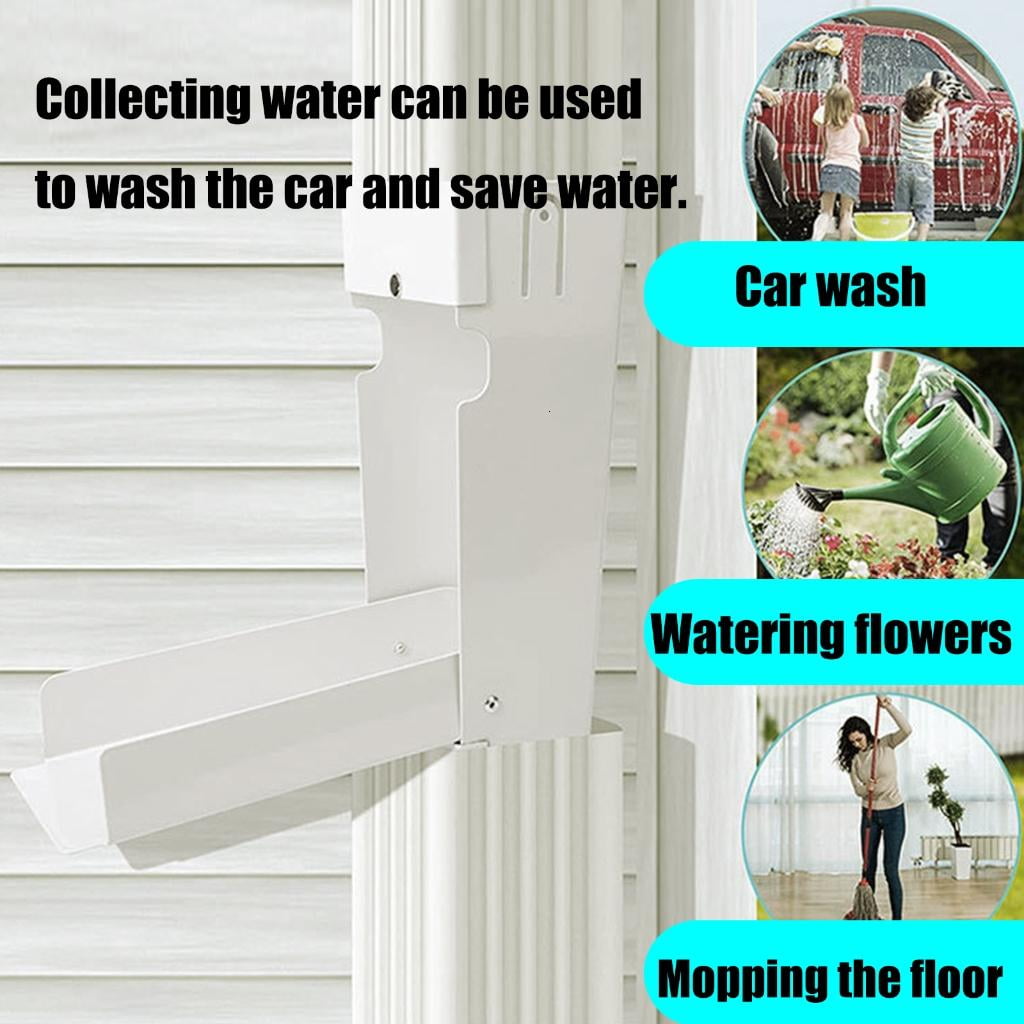 Heavy Duty Metal Rainwater Catcher System Low Maintenance Design for 3x4inch