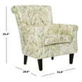 thumbnail image 5 of SAFAVIEH Hazina Contemporary Floral Fully Upholstered Club Chair, Green, 5 of 7