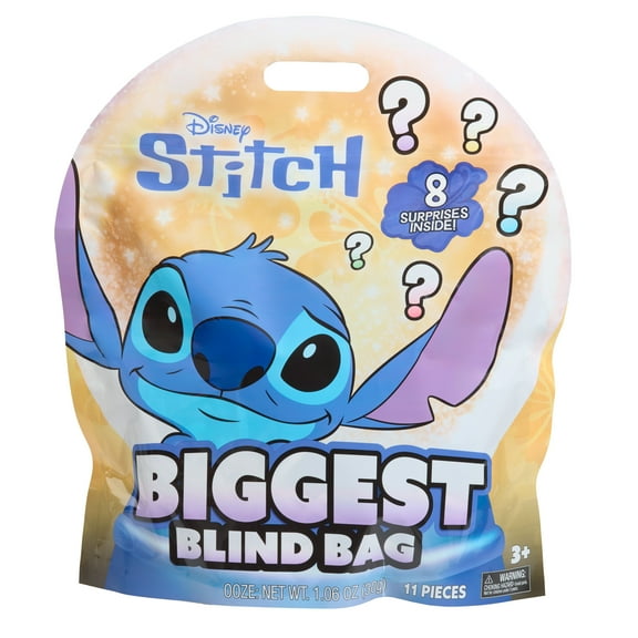 Disney Stitch Biggest Blind Bag with 8 Surprises for Ages 3 and Up