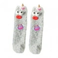 thumbnail image 1 of Calcetines peludos para mujer, calcetines de invierno para interior, calcetines de felpa suaves, calcetines de suelo Vistoso, 1 of 9