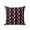 Red, variant on 1 Pack Outdoor Throw Pillow, Purple Grey Striped Waterproof Pillow with Insert Included, Modern Abstract Geometric Stripes Decorative Accent Cushion Sofa Pillows for Patio Porch, 16 x 16 In