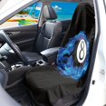 thumbnail image 3 of POLERO Blue Flame 8-Ball Car Seat Cover Sweat Proof Towel Cover, Plush Microfiber Front Seat Cover Fit for Trucks Cars SUVs, 3 of 7