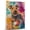 Airedale Terrier, variant on Irish Wolfhound Dog Stretched Canvas Size 8x12 – Volleyball Theme Dog Art for Wall, Irish Wolfhound Dog Playing Volleyball Wall Art, Dog Lover Canvas Decor
