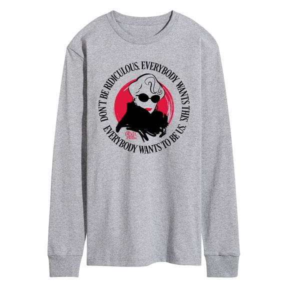 The Devil Wears Prada - Everybody Wants To Be Us - Men's Long Sleeve Graphic T-shirt