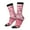 2 Black-1, variant on Glittering Pink Bathtub Crew Socks for Men & Women, Breathable Casual Athletic Ankle Socks