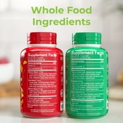 (2 Pack) Balance of Nature Fruits & Veggies Whole Produce Dietary Supplement Capsules, 180 Count