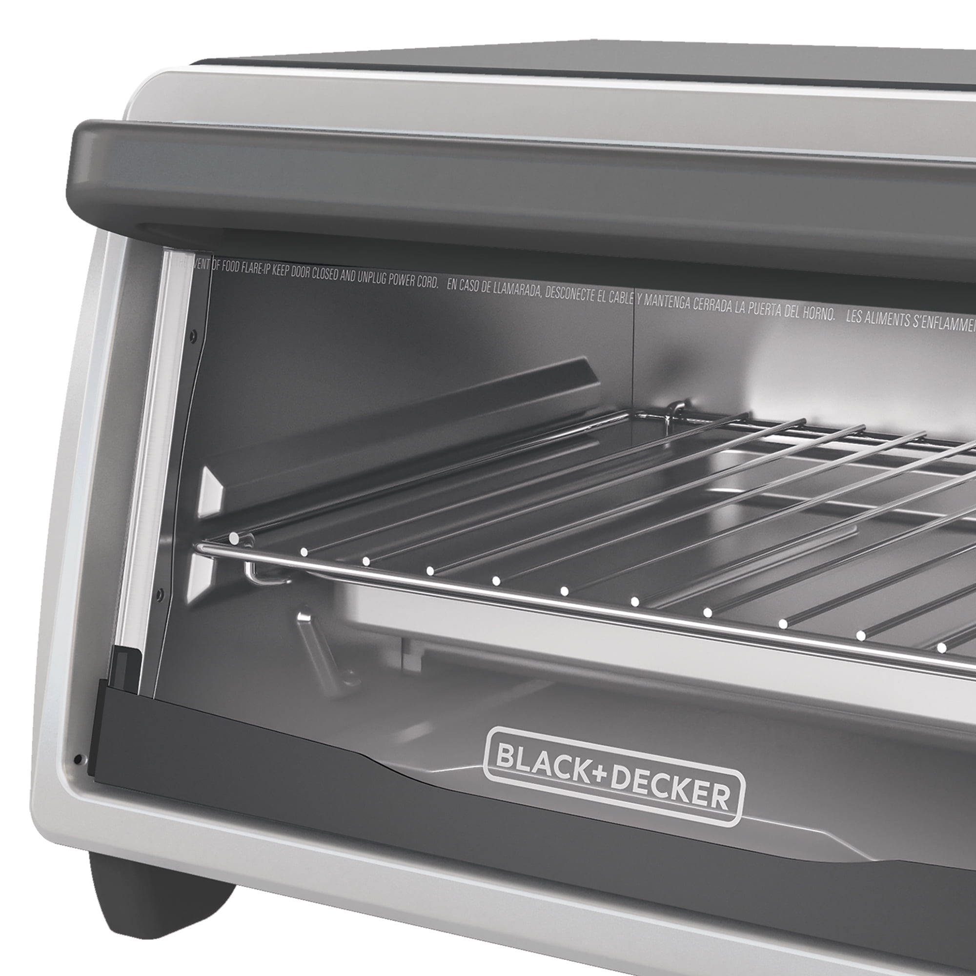 Black & Decker™ 4-Slice Toaster Oven in Grey, 1 ct - Kroger