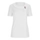 thumbnail image 3 of Tops de Mujer Casual Color Sólido Manga Corta Botón, Blusa Elegante para Primavera Verano Diario, 3 of 6