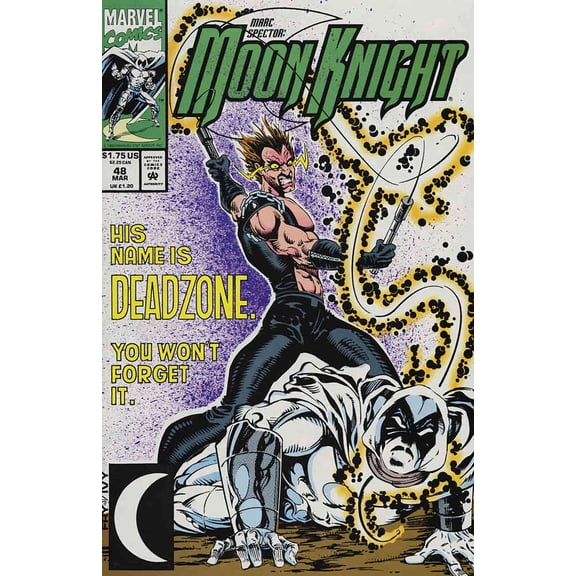 Marc Spector: Moon Knight #48 VF ; Marvel Comic Book