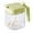 Green, variant on 4-Pack Glass Spice Jars with Sealed Lids - Kitchen Pantry Organizer for Salt, Pepper & Herbs