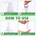 thumbnail image 3 of Botellas con bomba de plástico Gerrii, 250 ml (8 oz), Lotion Travel, 60 unidades, 3 of 7