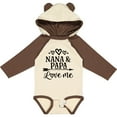 thumbnail image 3 of Inktastic Nana Papa Love Me Grandchild Boys or Girls Long Sleeve Baby Bodysuit, 3 of 5