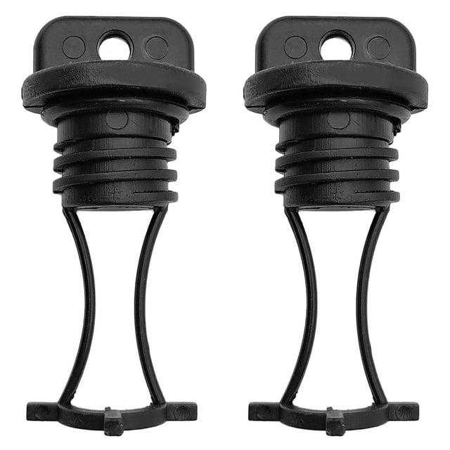 2 PCS Kayak Drain Plugs Thread Hull Drain Suit Scupper Plug for Kayaks Canoes Boats